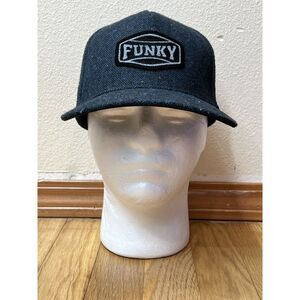FUNKY Sample Not For Sale Resale Black SnapBack Hat Cap